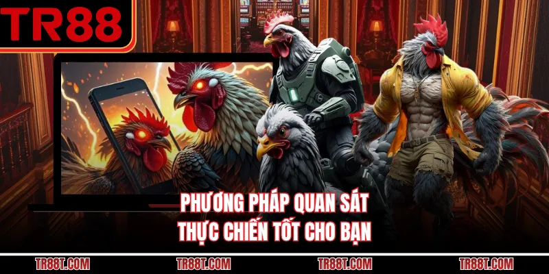 Phương pháp quan sát thực chiến tốt cho bạn